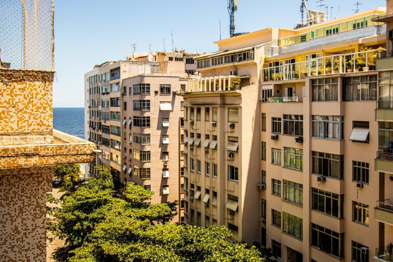 Copacabana moderno 1 quarto vista mar Río de Janeiro Exterior foto